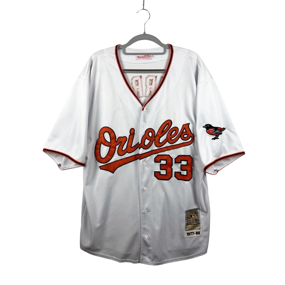Mitchell & Ness Orioles Eddie Murray 33 1977-88 White Jersey Size 52 USA Made
